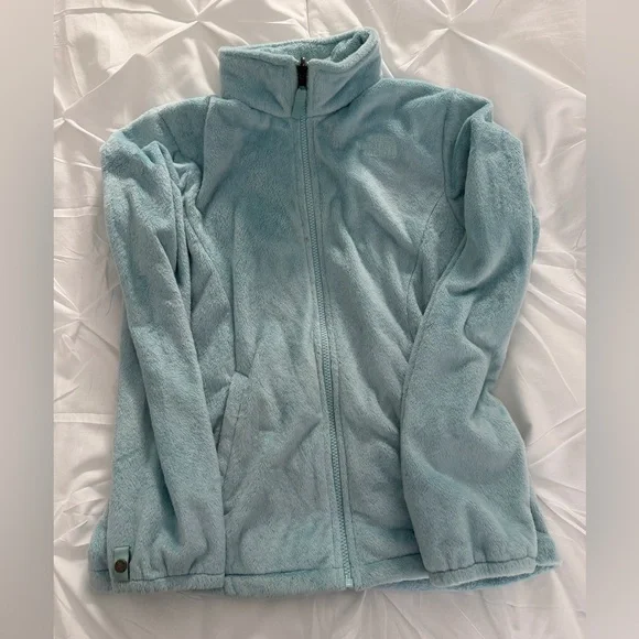Girls North Face Triclimate Jacket Charcoal Grey- Turquoise liningL 14/16